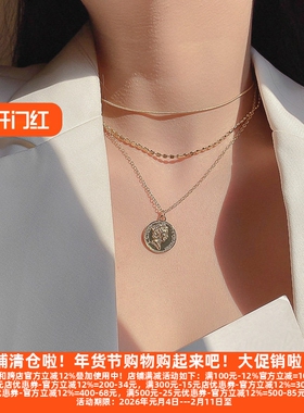 丽新折扣当季新款单品显修长项链