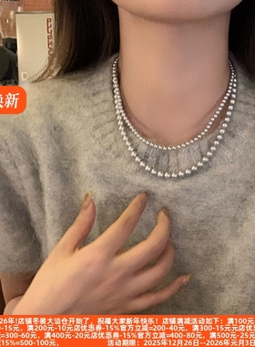 法式珍珠项链丰美饰品厂女