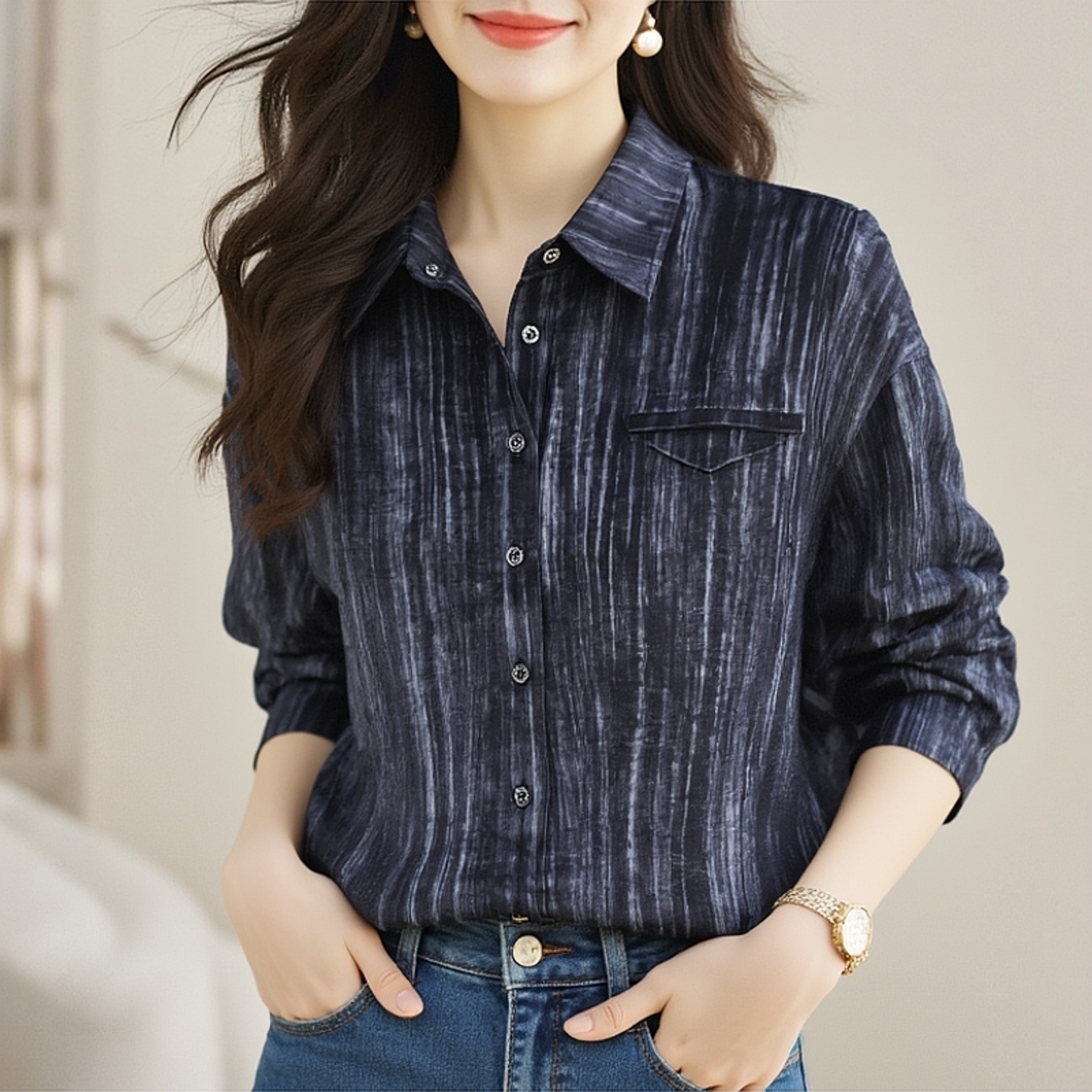丽新折扣女装M魅高端衬衫