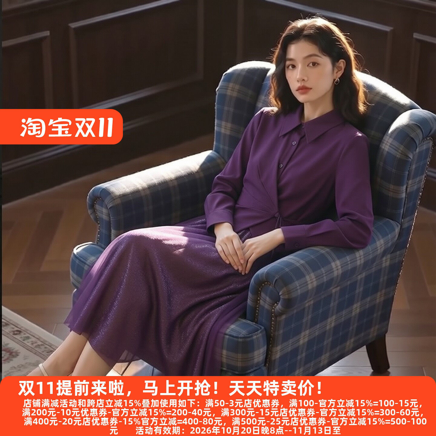 M魅系列26秋30年老牌女装套装