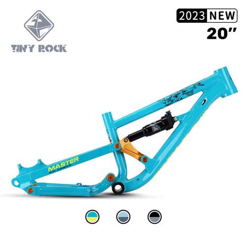 TinyRock速降大师山地车架软尾速降自行车20