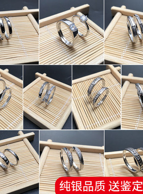 轻奢s925纯银精致情侣小指对戒