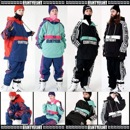 滑雪服男女款耐磨套头马卡龙