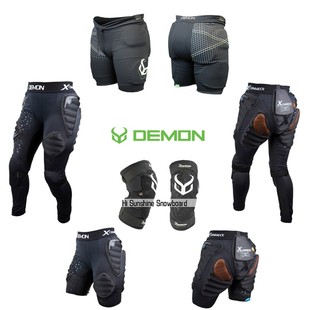 DEMON美国滑雪护具男女款单板D3O护臀护膝连体分体防摔薄透气