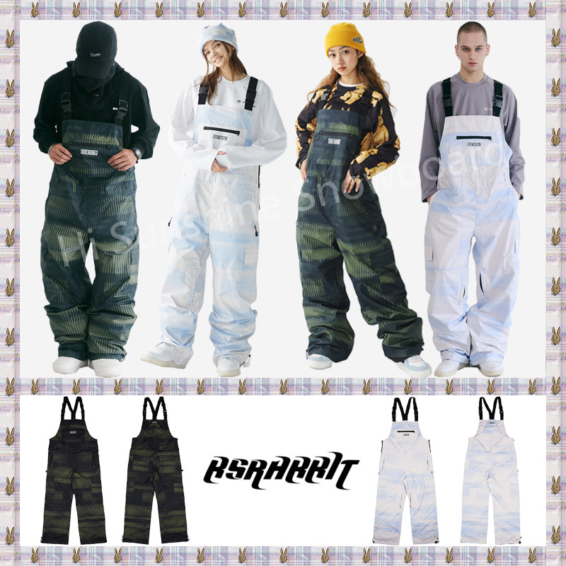 BSRABBIT韩国背带滑雪裤官方正品