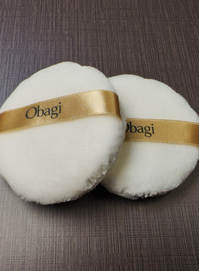 现货 Obagi欧邦琪散粉扑圆形美妆蛋柔软蓬松定妆海绵粉扑