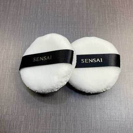 现货 日本本土 SENSAI散粉扑圆形美妆蛋圆形不吃粉化妆工具 替换
