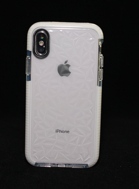 全包硅胶软壳适用iPhoneX外壳手机壳苹果XS网红同款保护壳雅白色iPhoneX适用半透明手机壳