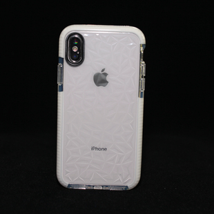 全包硅胶软壳适用iPhoneX外壳手机壳苹果XS网红同款保护壳雅白色iPhoneX适用半透明手机壳