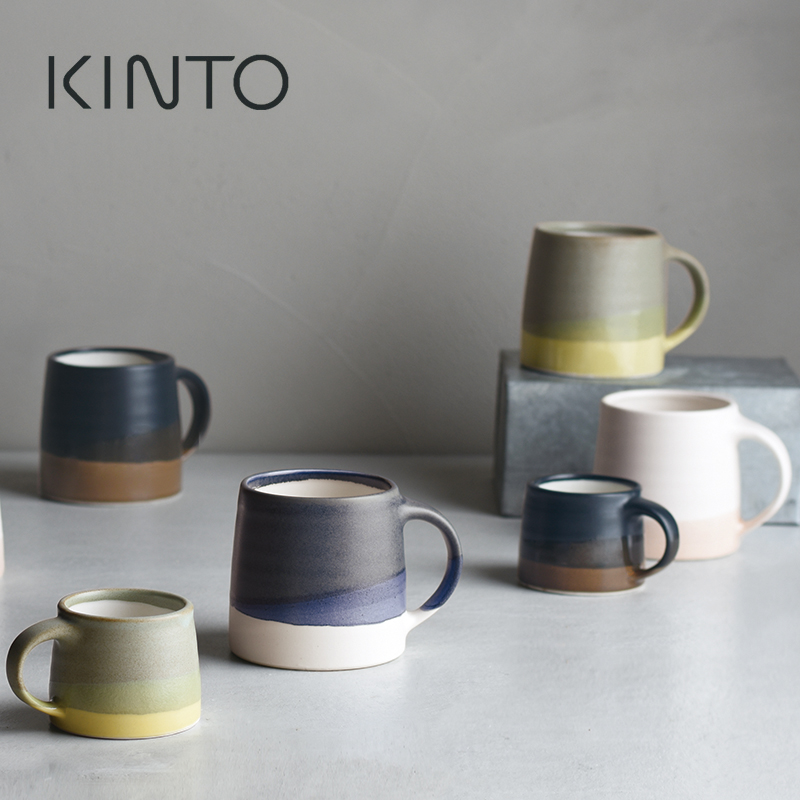 kinto进口scs手工制作陶瓷马克杯