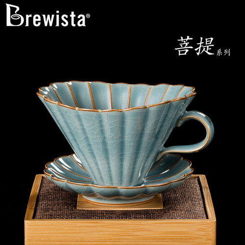 brewista菩提系列冰裂纹1-2滤杯
