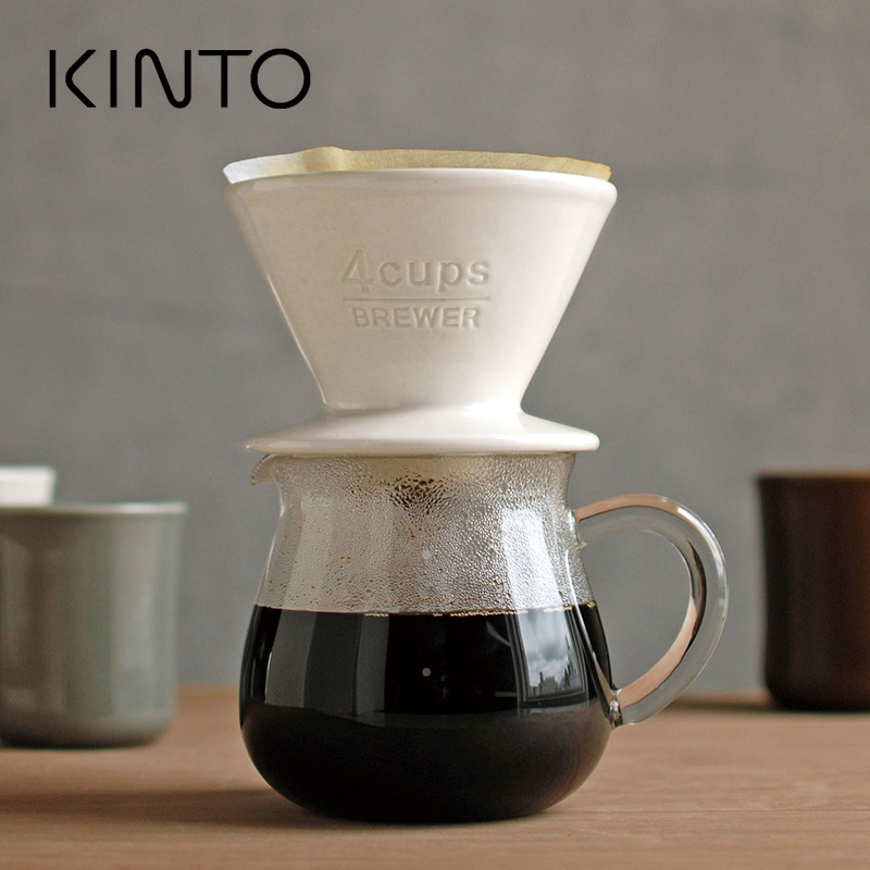 日本手冲咖啡圆享壶耐热玻璃