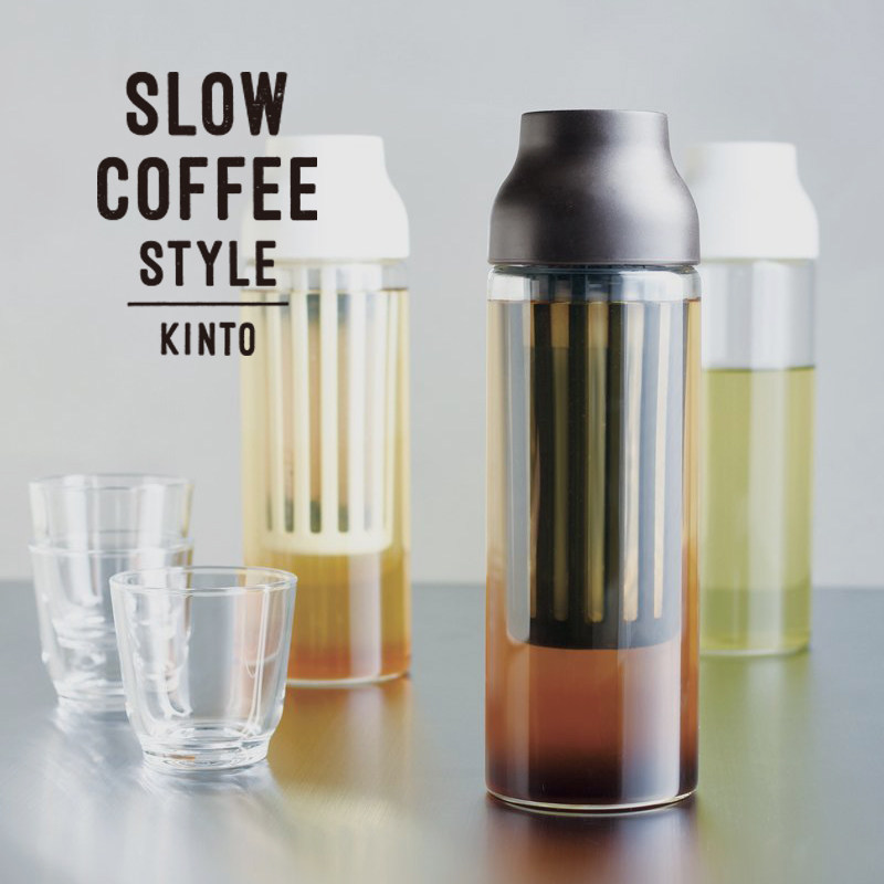 日本Kinto ColdBrew冷萃冰酿玻璃咖啡壶 冷泡花茶壶冷萃冰咖啡1L