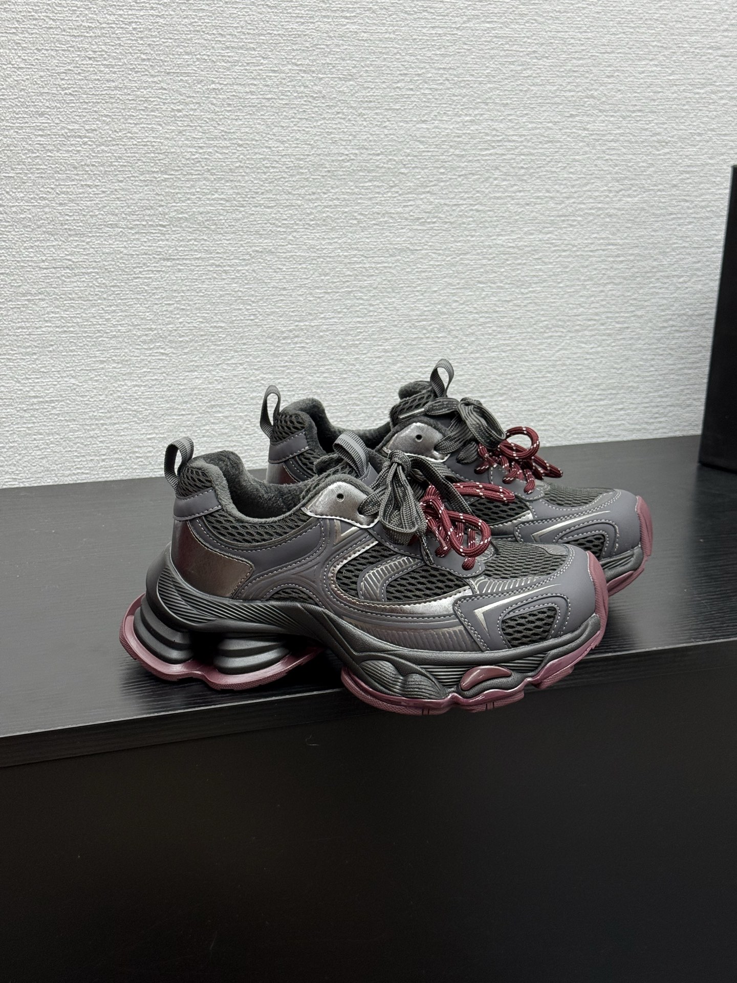 绒里 ASHYGF25ss轻盈女老爹鞋.厚底增高.运动.休闲鞋