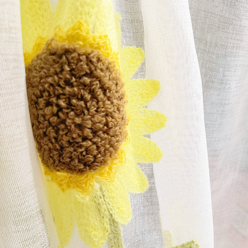 免打孔魔术窗帘韩式蕾丝客厅阳台