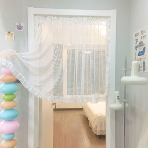 洛可可蕾丝公主纱帘半帘子