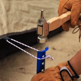 Дорожная сверхлегкая портативная металлическая пляжная палатка, ветрозащитный навес, алюминиевый сплав, фиксаторы в комплекте