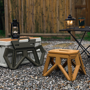 塑料凳钓鱼凳聚餐马扎 户外露营折叠凳子简易成人小板凳野营便携式