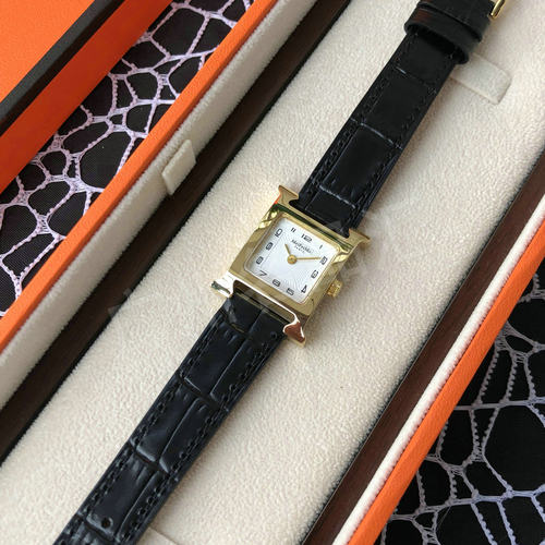 时尚H21爱马浮雕升级石英女仕H表