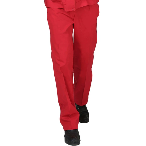 Синяя униформа медсестры, износостойкие демисезонные красные штаны подходит для мужчин и женщин