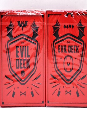 美國原裝進口 Evil deck hellfire edition 限量收藏 撲克牌