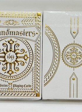 美國原裝進口 GRANDMASTERS Casino Foil 花切 收藏限量撲克牌