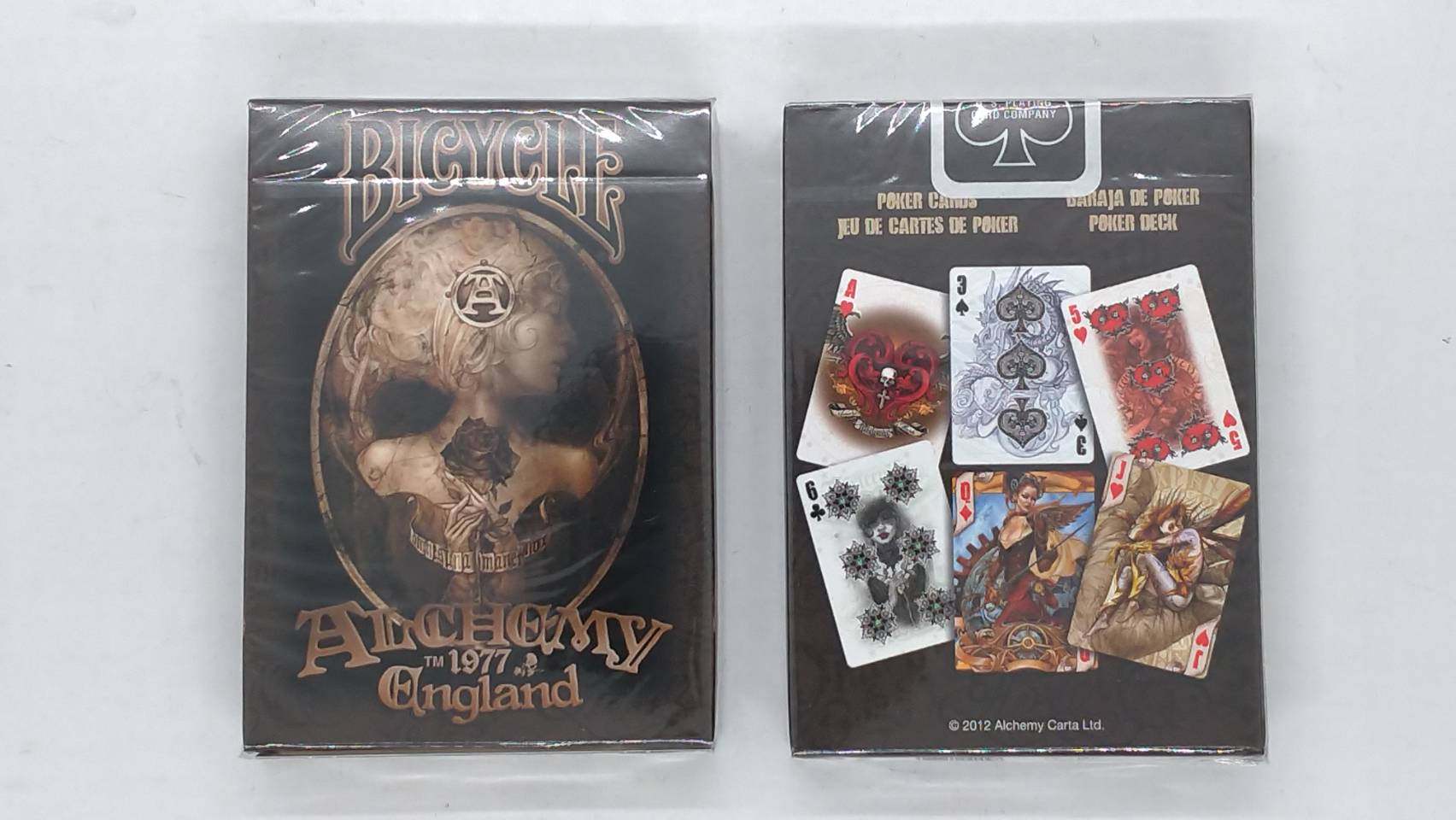 美國原裝進口 Bicycle Alchemy 花切收藏 撲克牌