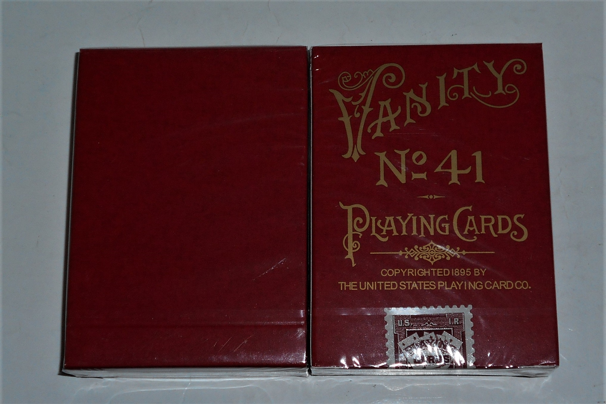 美國 Late 19th Century Vanity (Red) 紅標 收藏 限量撲克牌