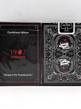美國原裝進口 The 1902 Sessions Deck 限量收藏 撲克牌