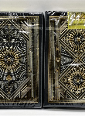 美國進口 Apocalisse Wrath of God gilded 花切收藏 限量撲克牌