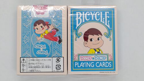 美國原裝進口 Bicycle POKO 牛奶仔 不二家聯名 卡通收藏 撲克牌
