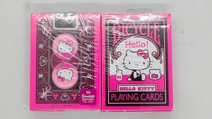 美國原裝進口 Bicycle hello kitty 三麗鷗 凱蒂貓 收藏 撲克牌