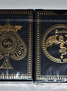 正品 Dark Lordz Royale Purple Deluxe by De'vo 豪華限量撲克牌