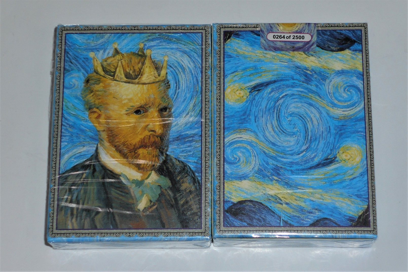 美國原裝進口 VAN GOGH  梵高梵谷 星空油畫 限量收藏 撲克牌