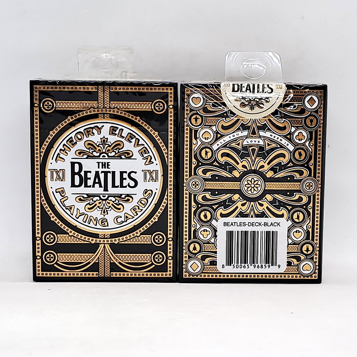 美國原裝進口 The Beatles Special Black 披頭四 限量 撲克牌