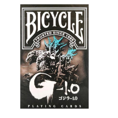 美國原裝進口 Bicycle GODZILLA MINUS ONE 哥吉拉G-1.0 撲克牌