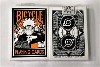 美國原裝進口 Bicycle Naruto SHIPPUDEN  火影忍者 撲克牌