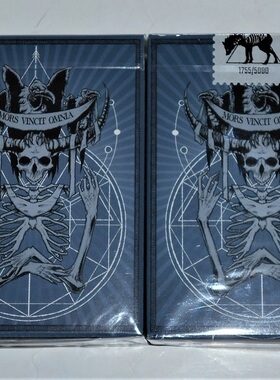 美國原裝進口 Mors Vincit Omnia 死亡征服一切 死亡艺术 撲克牌