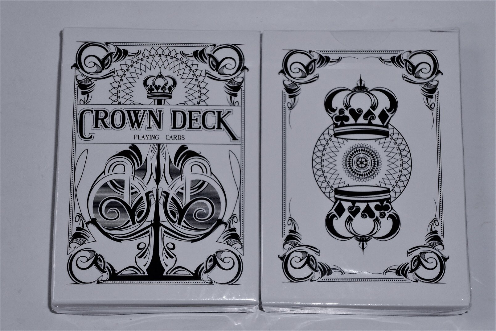 美國進口 CROWN DECK SNOW 白皇冠 花切收藏 限量 撲克牌