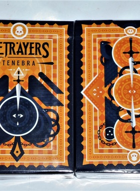 美國原裝進口 Betrayers Tenebra 背叛者 收藏 撲克牌
