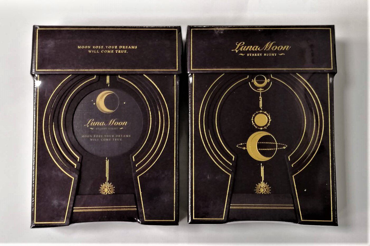 美國原裝進口 Luna Moon Violet 紫 deluxe 月神 花切限量 撲克牌
