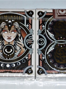 美國原裝進口 Primordial Beige Aether 原始神灵 花切限量撲克牌