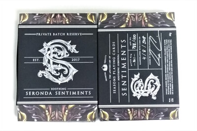 美國正品 Seasons Luxury Apothecary Sentiments 撲克牌