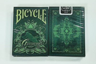 美國原裝進口 BICYCLE Grasshopper Light 蚱蜢 花切收藏 撲克牌