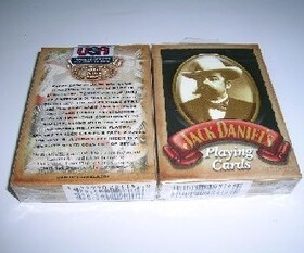 美国原裝進口 Jack Daniels 傑克丹尼爾 人像撲克牌