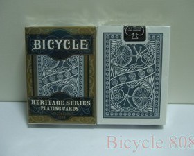 美國原裝Heritage BICYCLE Chainless 復古無鏈撲克牌