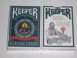 美國原裝進口 KEEPER Playing Cards 守護者撲克牌 藍盒