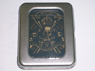 美國進口 Ralph Lauren Rugby Deck 黑色 撲克牌