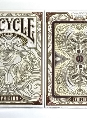 美國原裝進口 Bicycle Ophidian 蛇 撲克牌