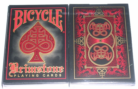 美國進口 Bicycle Brimstone 硫磺 V2 紅色 單車撲克牌